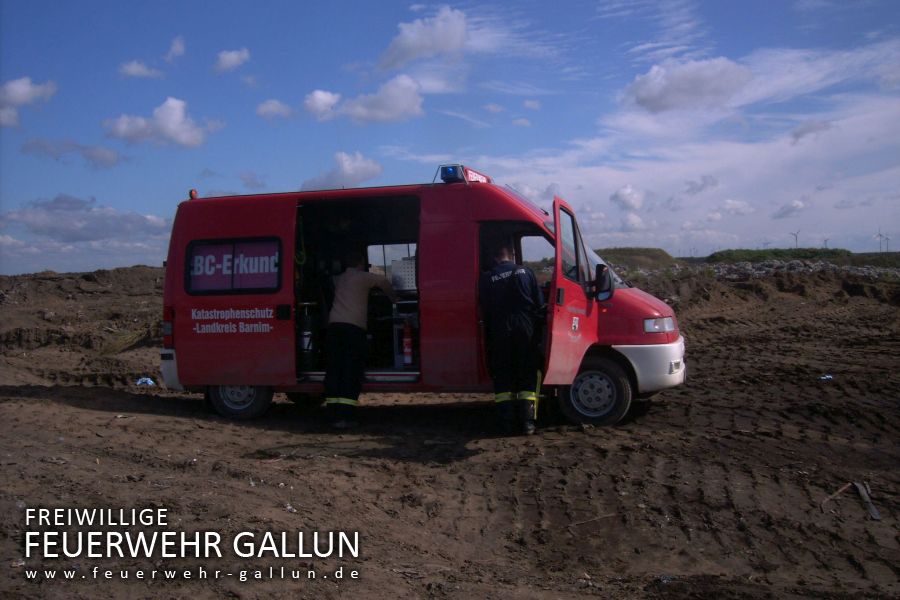 2005 - Deponiebrand in Bernau